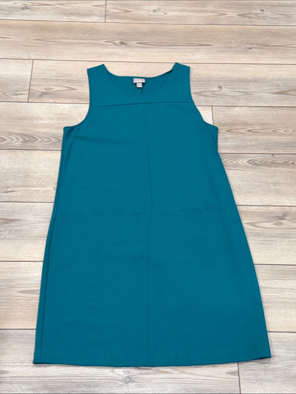 J Jill Sleeveless Teal Shift Dress